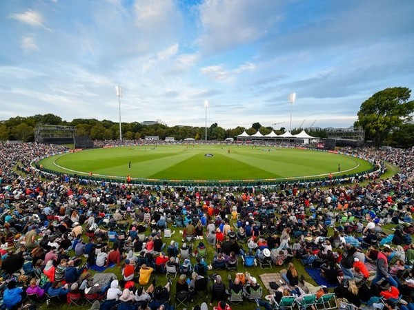 Hagley Oval in Christchurch. (Picture: Black Caps Twitter)