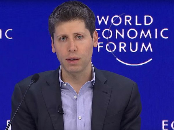 OpenAI CEO Sam Altman at WEF Davos (Photo/ X @wef)