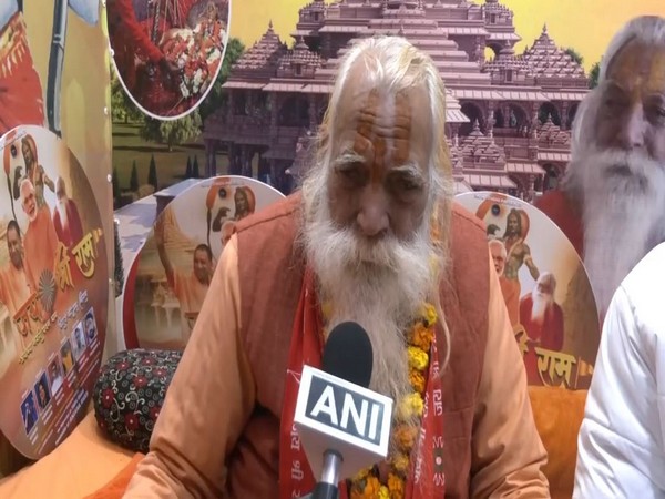 Shri Ram Janmbhoomi Teerth Kshetra Chief Priest Acharya Satyendra Das Maharaj (Photo/ANI)