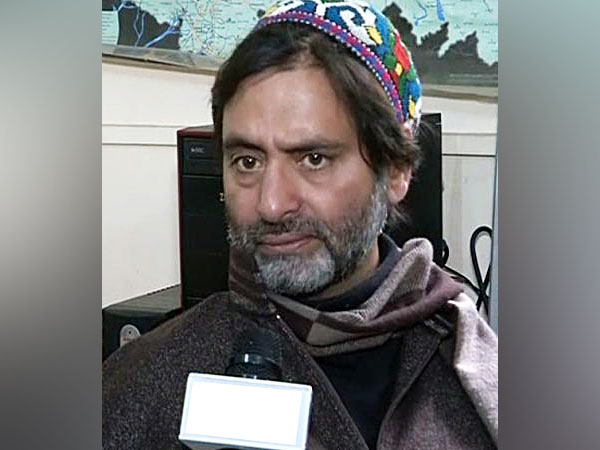 JKLF chief Yasin Malik (File Photo/ANI)