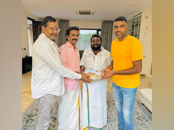 Ravichandran Ashwin receives invitation to attend 'Pran Pratishtha' ceremony (Photo: Venkatraman C/X)