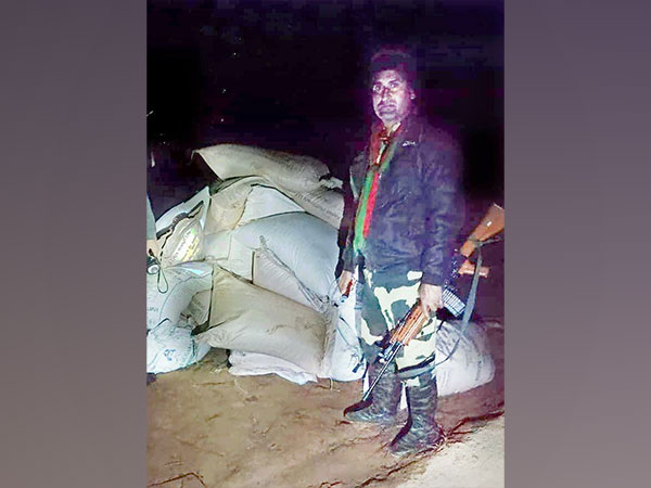 BSF Meghalaya seizes over 17,000 Kgs of Sugar (Photo/ANI)