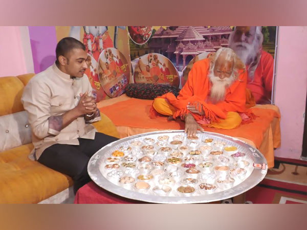 56 bhog prasad for Ram Lalla reaches Ayodhya (Photo/ANI)