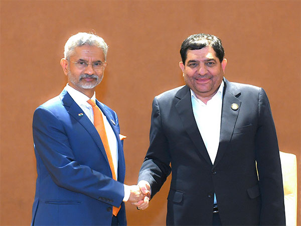 EAM Jaishankar with Iran Vice President Mohammad Mokhber (Photo/X @DrSJaishankar)