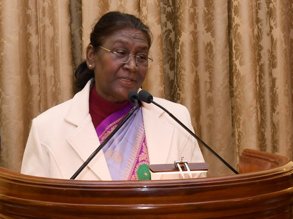 President Droupadi Murmu. (Photo/ANI)