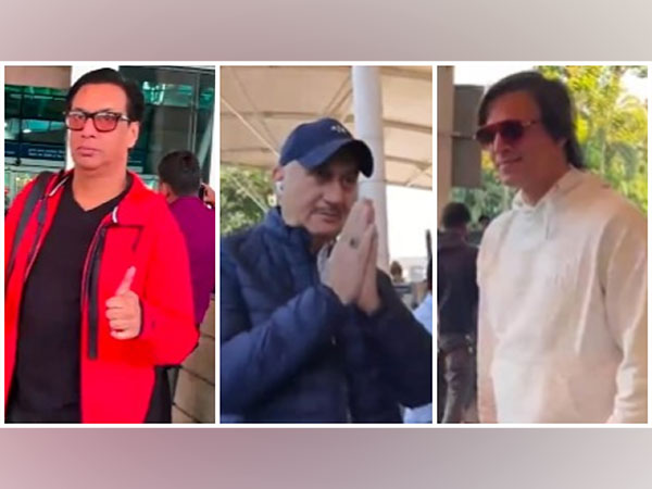 Anupam Kher, Madhur Bhandarkar, Vivek Oberoi (Image: ANI)