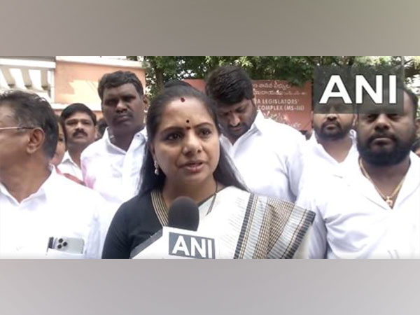 BRS MLC Kalvakuntla Kavitha (Photo/ANI)
