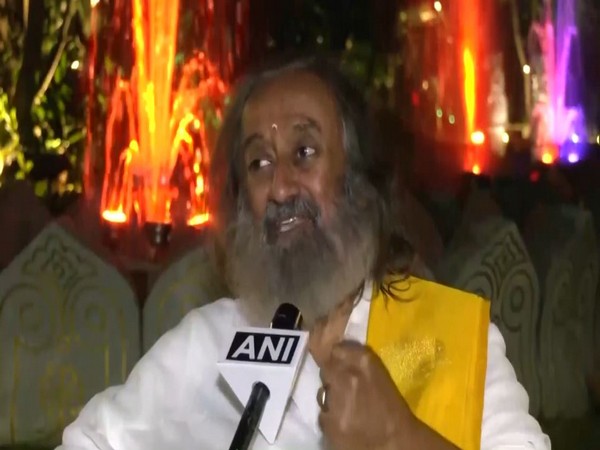 Spiritual Guru Sri Sri Ravi Shankar (Photo/ANI)