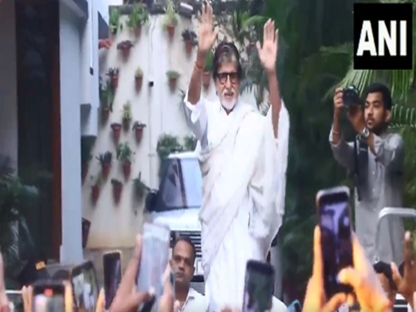 Megastar Amitabh Bachchan (Image source/ANI) 