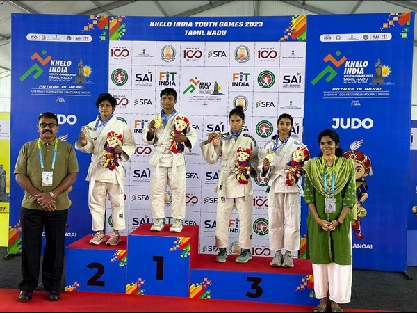 The winners from Judo 40 kg competition. (Photo- MYAS)