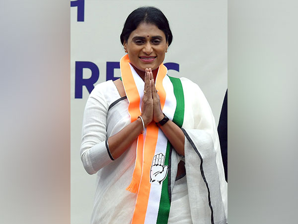 Andhra Congress chief YS Sharmila (File Photo/ANI)