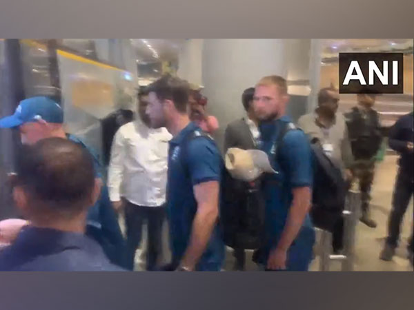 England Cricket Team in Hyderabad. (Picture: ANI)