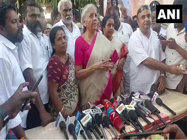 Union Finance Minister Nirmala Sitharaman (Photo/ANI)