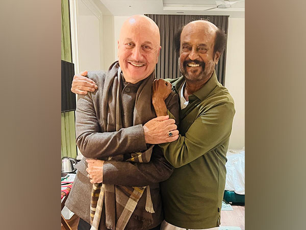 Anupam Kher, Rajinikanth (Image Source: Instagram)