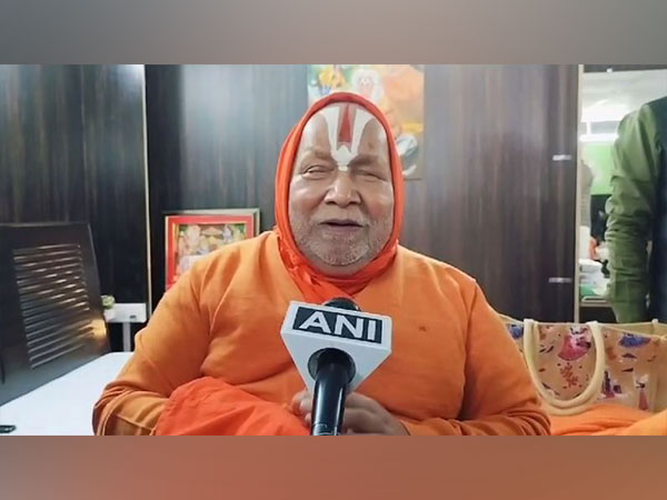 Jagadguru Rambhadracharya (Photo/ANI)