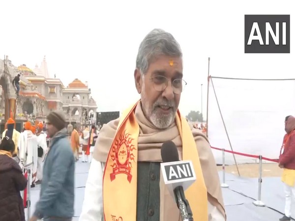 Nobel Peace Laureate and activist Kailash Satyarthi (Photo/ANI)