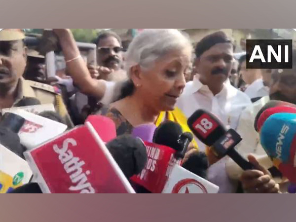 Union Finance Minister Nirmala Sitharaman (Photo/ANI)