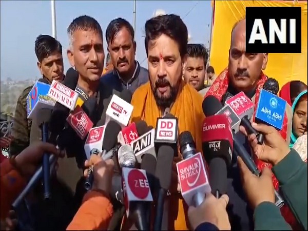 Union Minister Anurag Thakur (Photo/ANI)