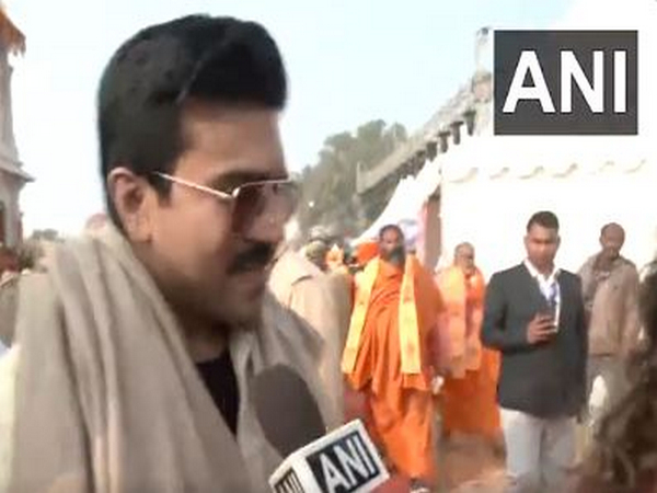 Ram Charan (Image: ANI)