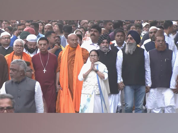 West Bengal CM Mamata Banerjee holds Sanhati rally (Photo/ANI)