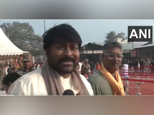 Chiranjeevi (Image source/ANI) 