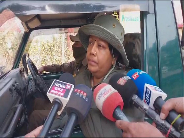 Sonali Ghosh, Director of Kaziranga National Park and Tiger Reserve (Photo/ANI)