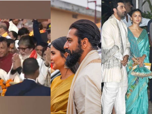 Big B, Vicky-Katrina, Ranbir-Alia (Image source/ANI)