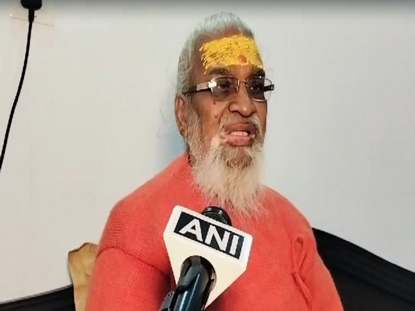 Vasudevanand Saraswati Maharaj, Trustee, Shri Ram Janmabhoomi Teerth Kshetra, (Photo/ANI)