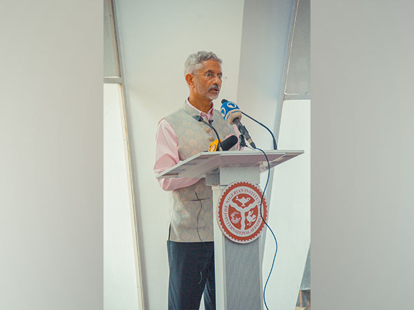 External Affairs Minister S Jaishankar addresses the Nigerian Institute of International Affairs in Lagos (Photo/X@DrSJaishankar)