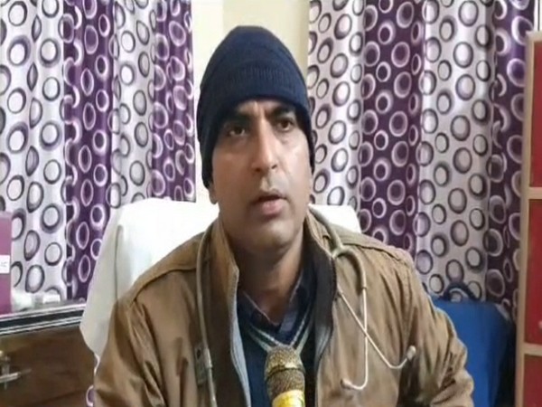 Dr Vishal Shukla, Resident Medical Officer of Damoh district hospital (Photo/ANI)