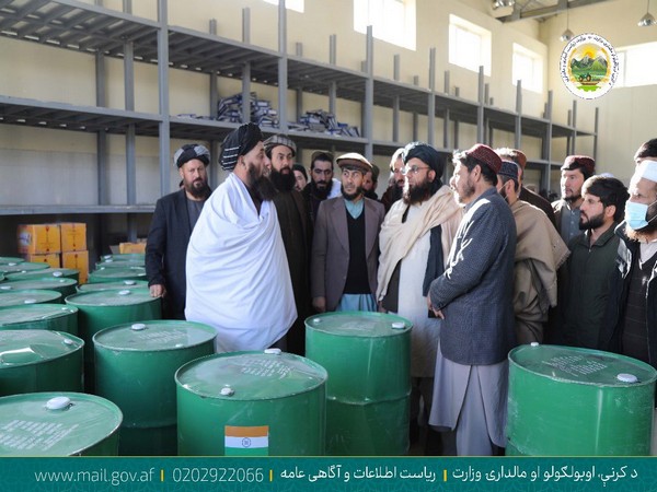 India sends Malathion to Afghanistan (Photo/X @MAIL_AF)