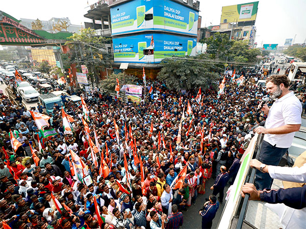 Congress leader Rahul Gandhi in Assam. (File photo/ANI)