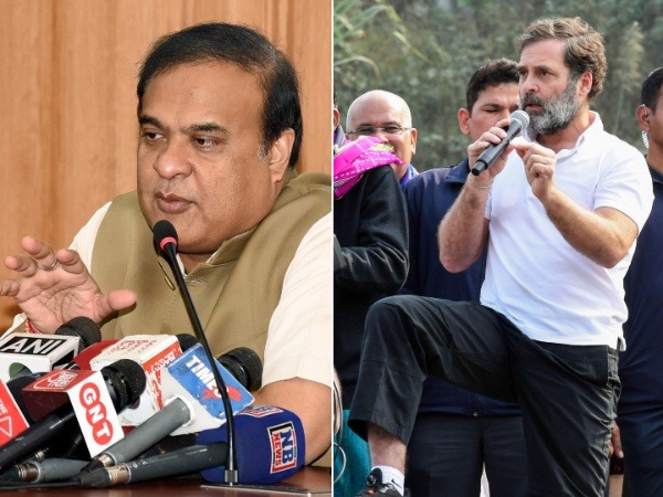 Congress Leader Rahul Gandhi and Assam Chief Minister Himanta Biswa Sarma (File Photo/ANI)