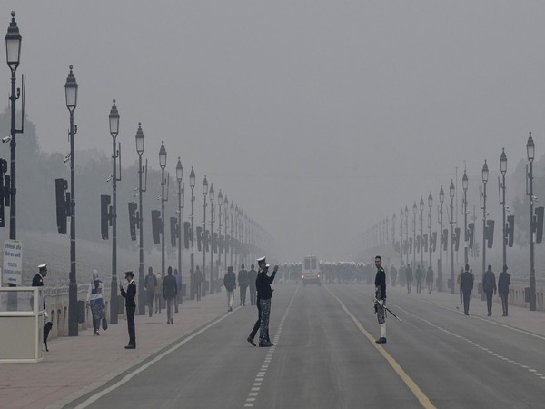 Republic Day parade rehearsals at Kartavya Path (File Photo/ANI)