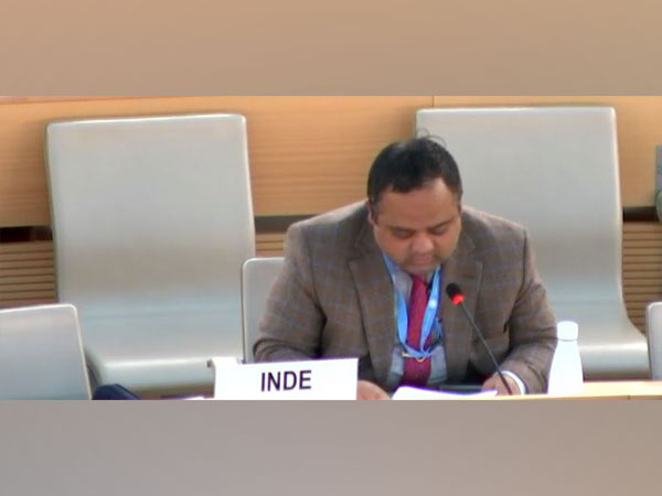 Indian diplomat Guarav Kumar Thakur speaks during the 45th Session of the Universal Periodic Review (UPR) at the United Nations (Photo/UNTV)