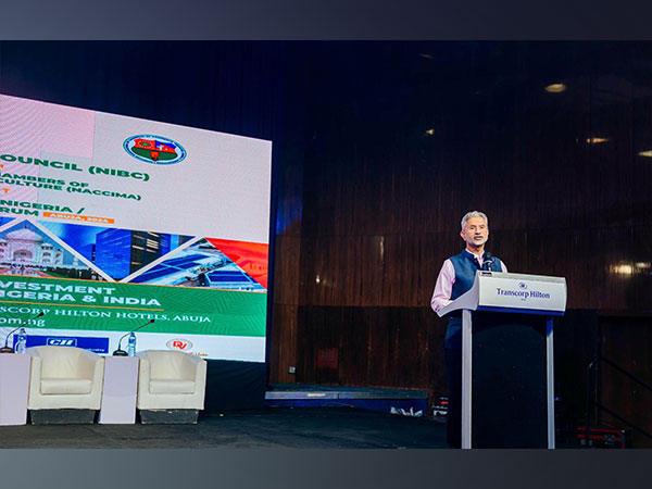 External Affairs Minister S Jaishankar in Nigeria. (Photo: X//@DrSJaishankar)