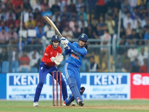 Smriti Mandhana in action (Photo: BCCI Women/X)