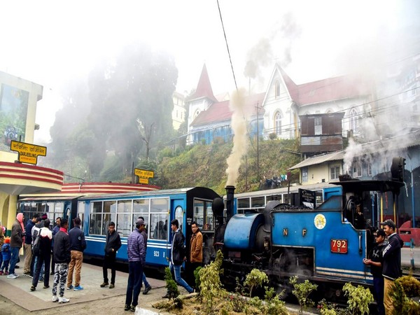 Darjeeling Himalayan Railway registers record earnings in current financial year (Image/ANI)