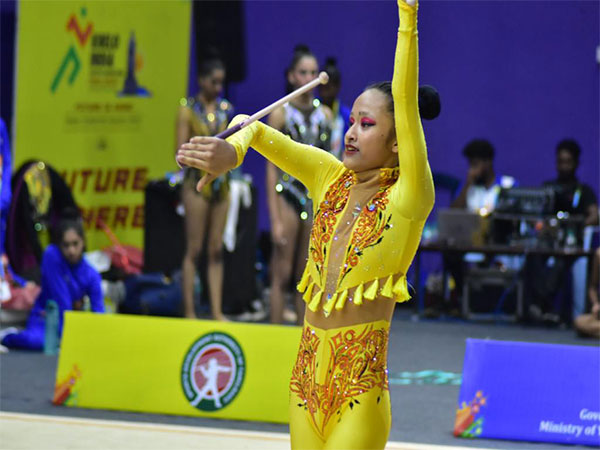 Jammu and Kashmir’s Rhythmic Gymnast Muskan Rana (Image: SAI media)