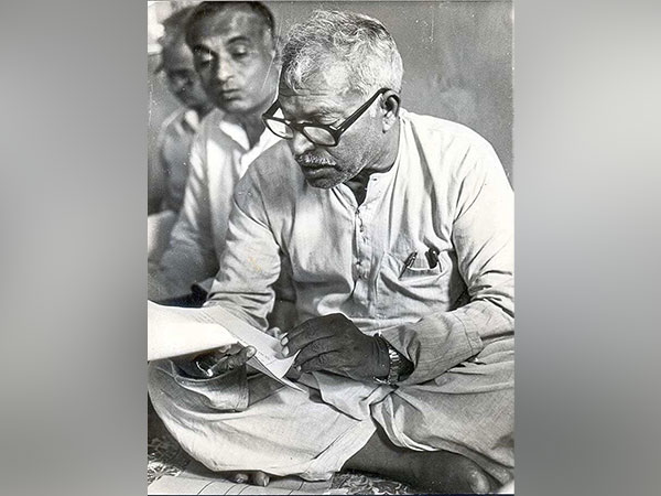 Former Bihar Chief Minister Karpoori Thakur (Photo/Twitter: Narendra Modi)