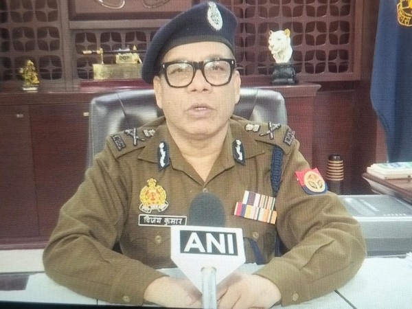 Director General of Police, Uttar Pradesh, Vijay Kumar (Photo/ANI)