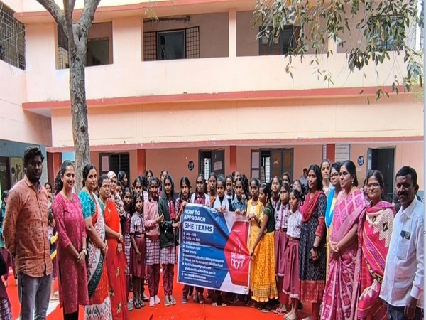 Hyderabad SHE Teams organise comprehensive awareness programs (Photo/ANI)