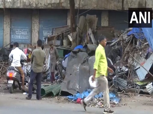 Visuals from Mumbai's Mira Road after bulldozers razed illegal structures (Photo/ANI)