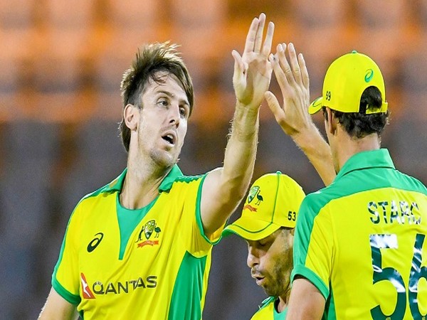 Mitchell Marsh in action (Photo/ICC)