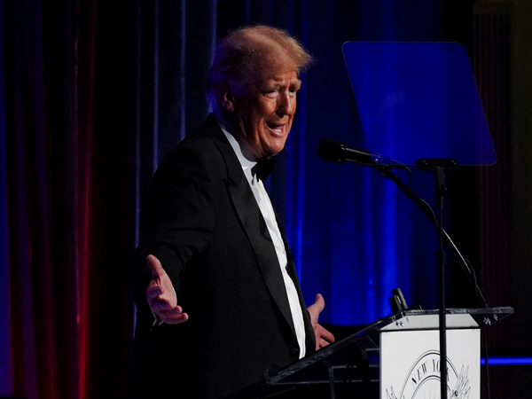 Former US President Donald Trump at New York Young Republican Club's 111th Annual Gala (Photo Credit: Reuters)