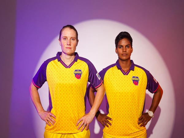 Alyssa Healy and Deepti Sharma. (Picture: UP Warriorz)