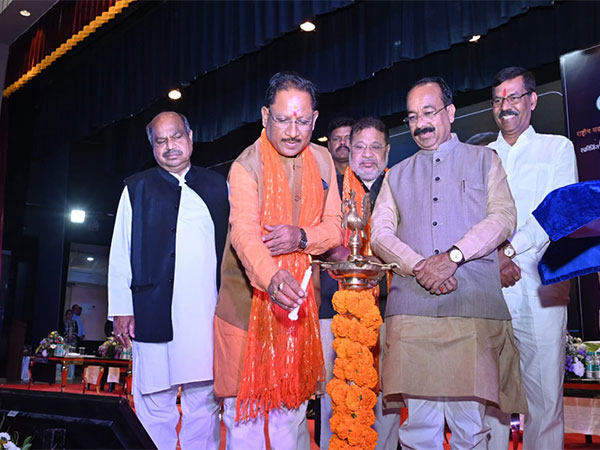 Chhattisgarh CM Vishnu Deo Sai inaugurating the short film festival (Photo/DPR)