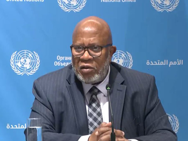 UNGA President Dennis Francis. (Photo: ANI)