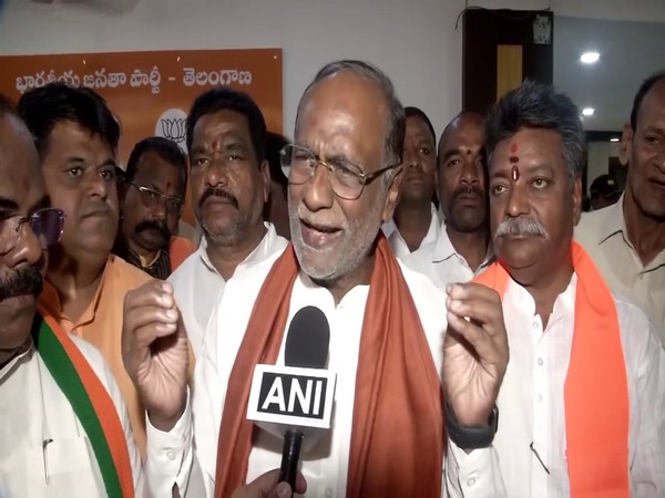 BJP OBC Morcha National President K Laxman (Photo/ANI)