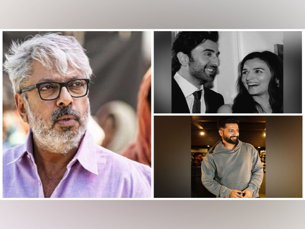 Ranbir Kapoor, Alia Bhatt, Vicky Kaushal and Sanjay Leela Bhansali (Image source: Instagram)